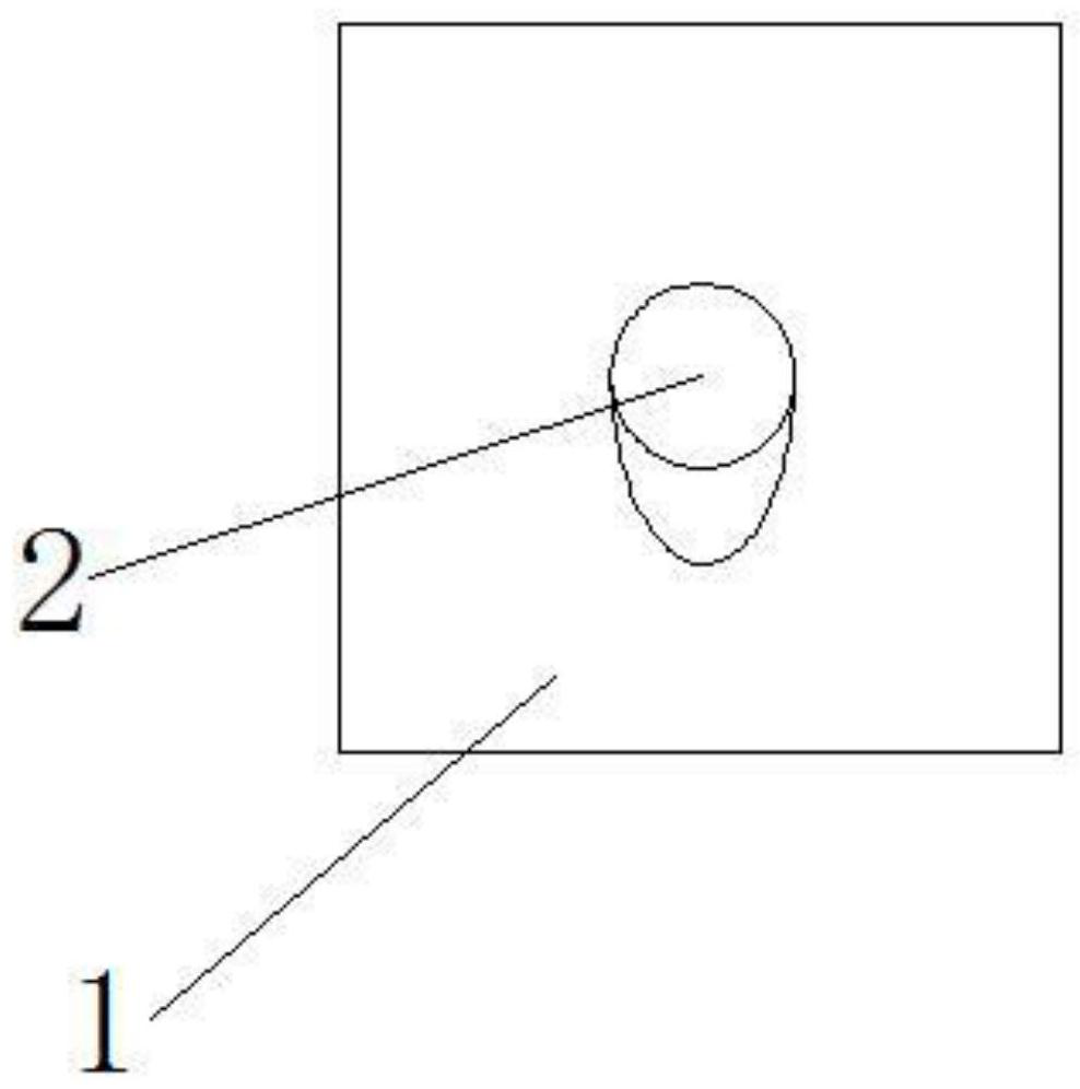 A temperature detection structure