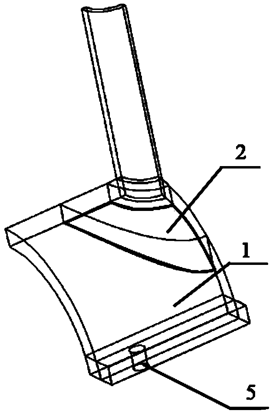 Novel saddle-shaped pipe fitting and connecting and fixing method thereof in electric fusion welding process