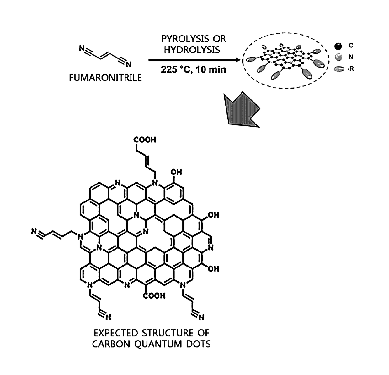 N-doped nanocarbon materials and method for manufacturing the same