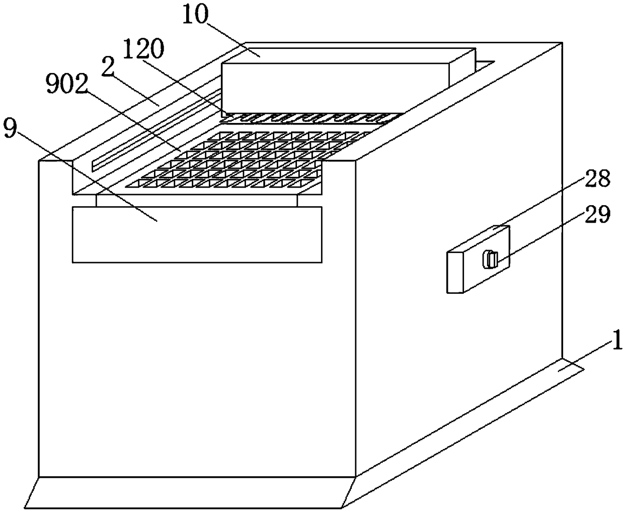 Block producing machine based on coldness dispelling and warm tonifying food