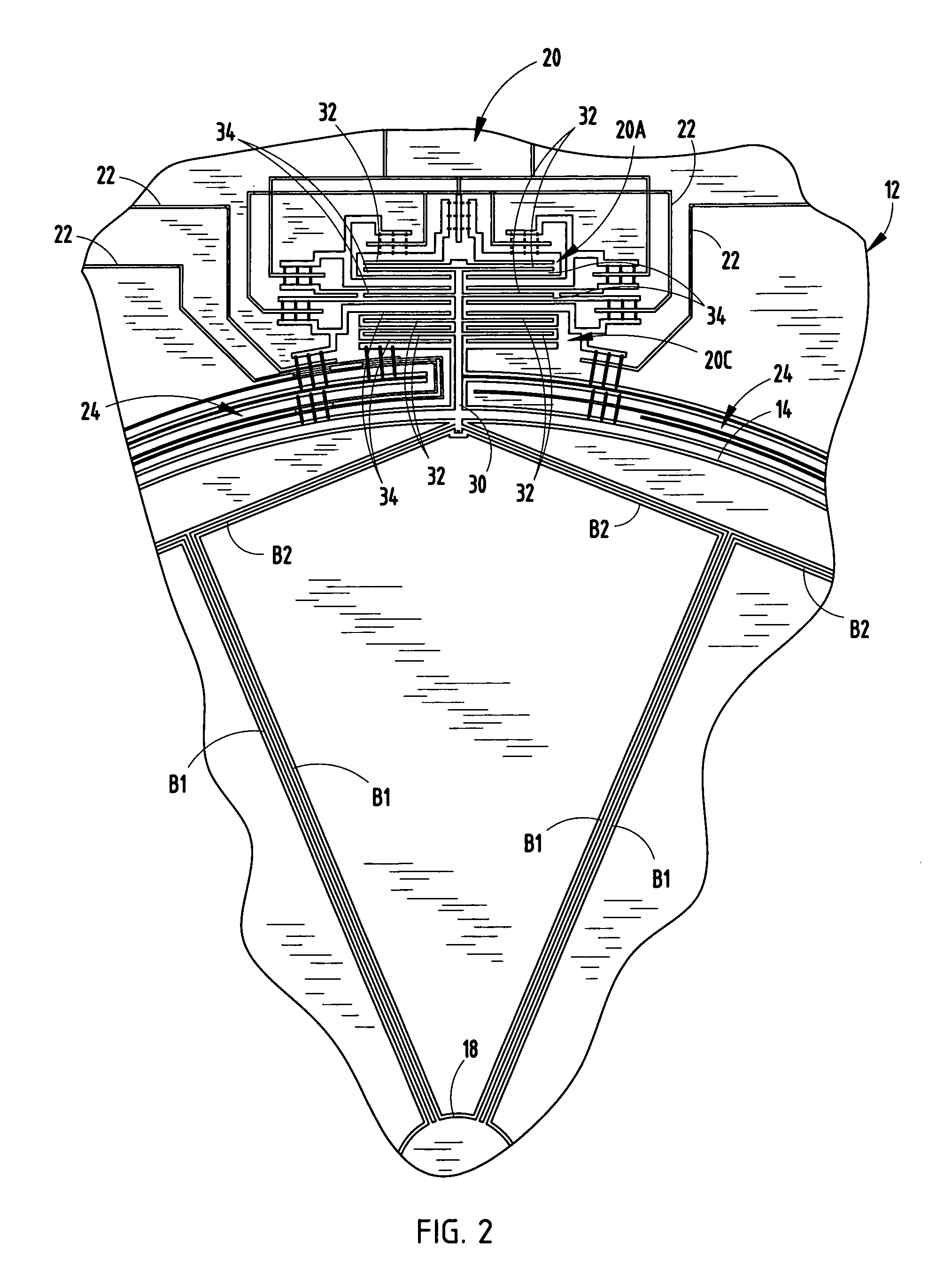 Silicon integrated angular rate sensor