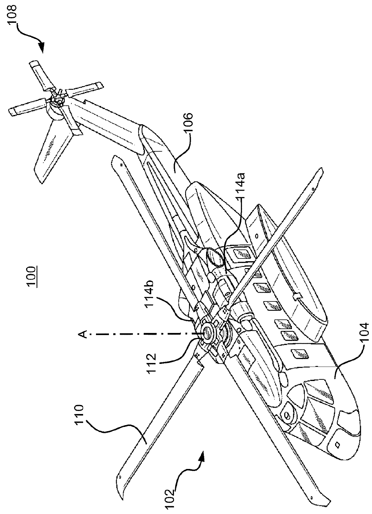 Hybrid contingency power drive system