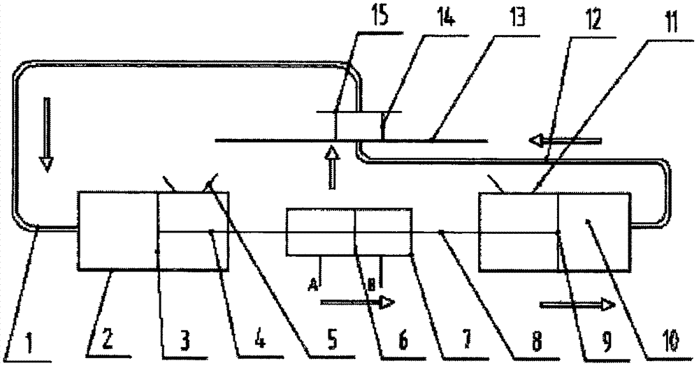 Horizontal reciprocating abrasive grain current polisher mechanical structure