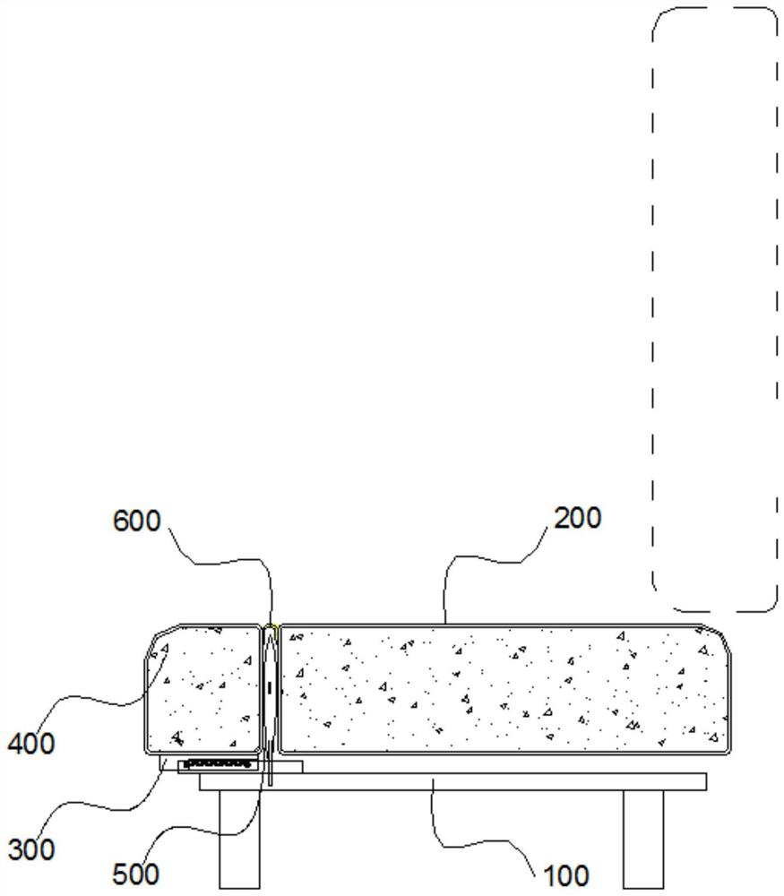 Automobile seat with movable leg support