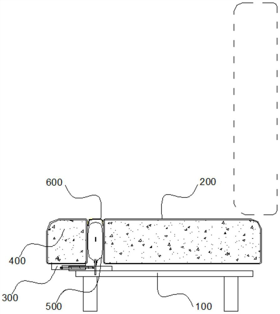 Automobile seat with movable leg support