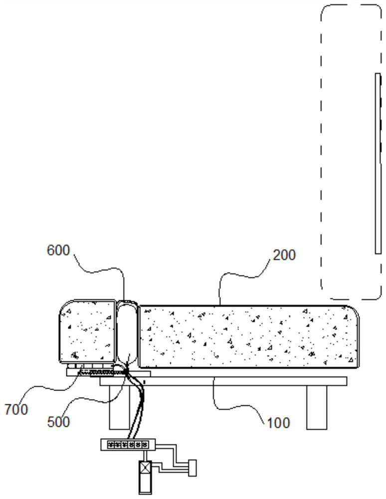 Automobile seat with movable leg support