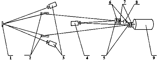 High-temporal-spatial-resolution soft X-ray radiation flow quantitative measuring system