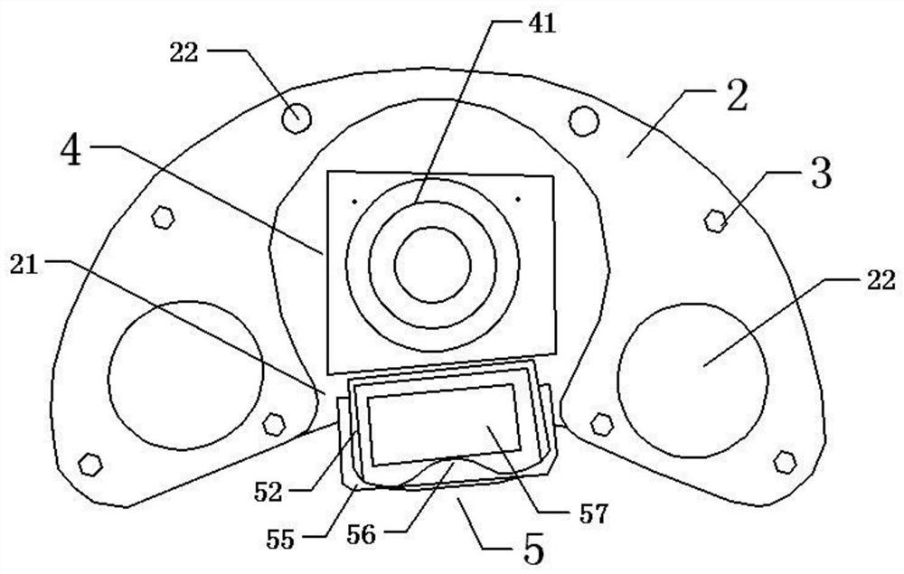 Pillow with adjustable module partitions