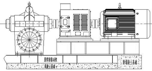 Energy-saving speed regulation device and method for low-pressure heater drain pump