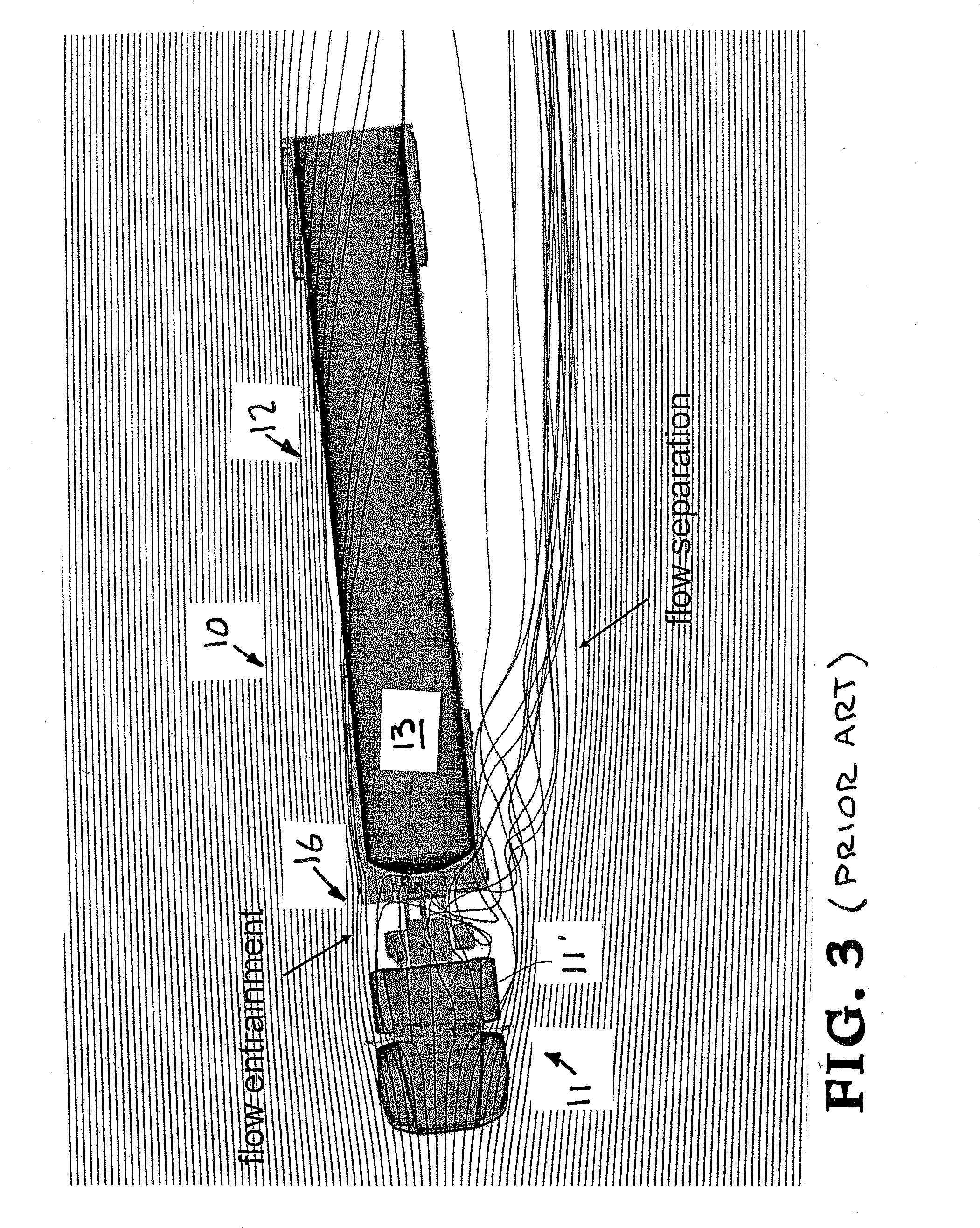 Roof and gap fairing for the aerodynamic drag reduction of tanker trucks