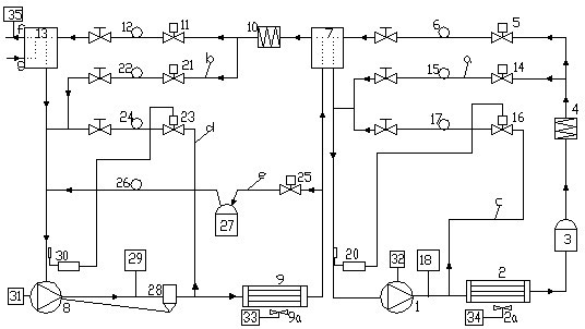 Low temperature cold air two-stage refrigeration system and cold air jet machine thereof