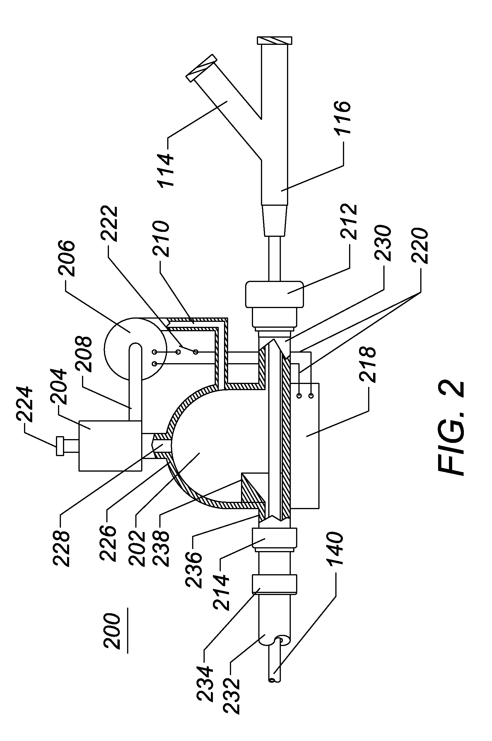 Method and apparatus for prevention of catheter air intake