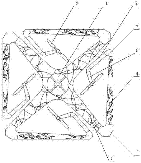 Portable anti-collision unmanned aerial vehicle