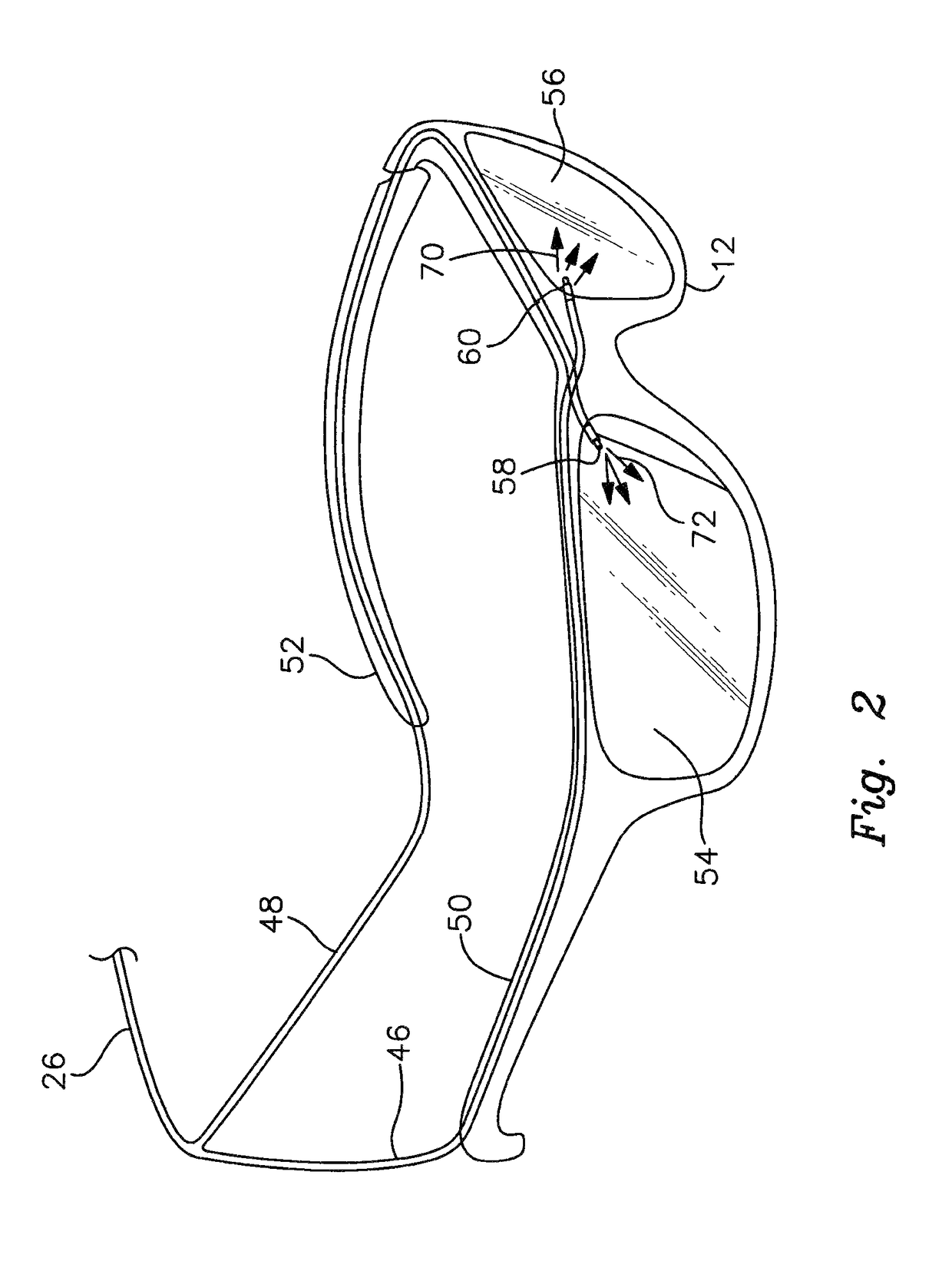 Drying system for protective eyewear