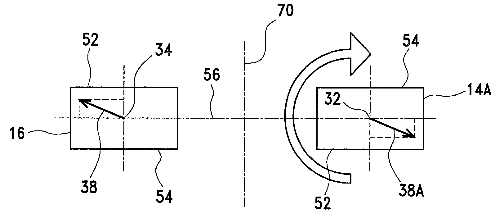 Binocular display with improved contrast uniformity