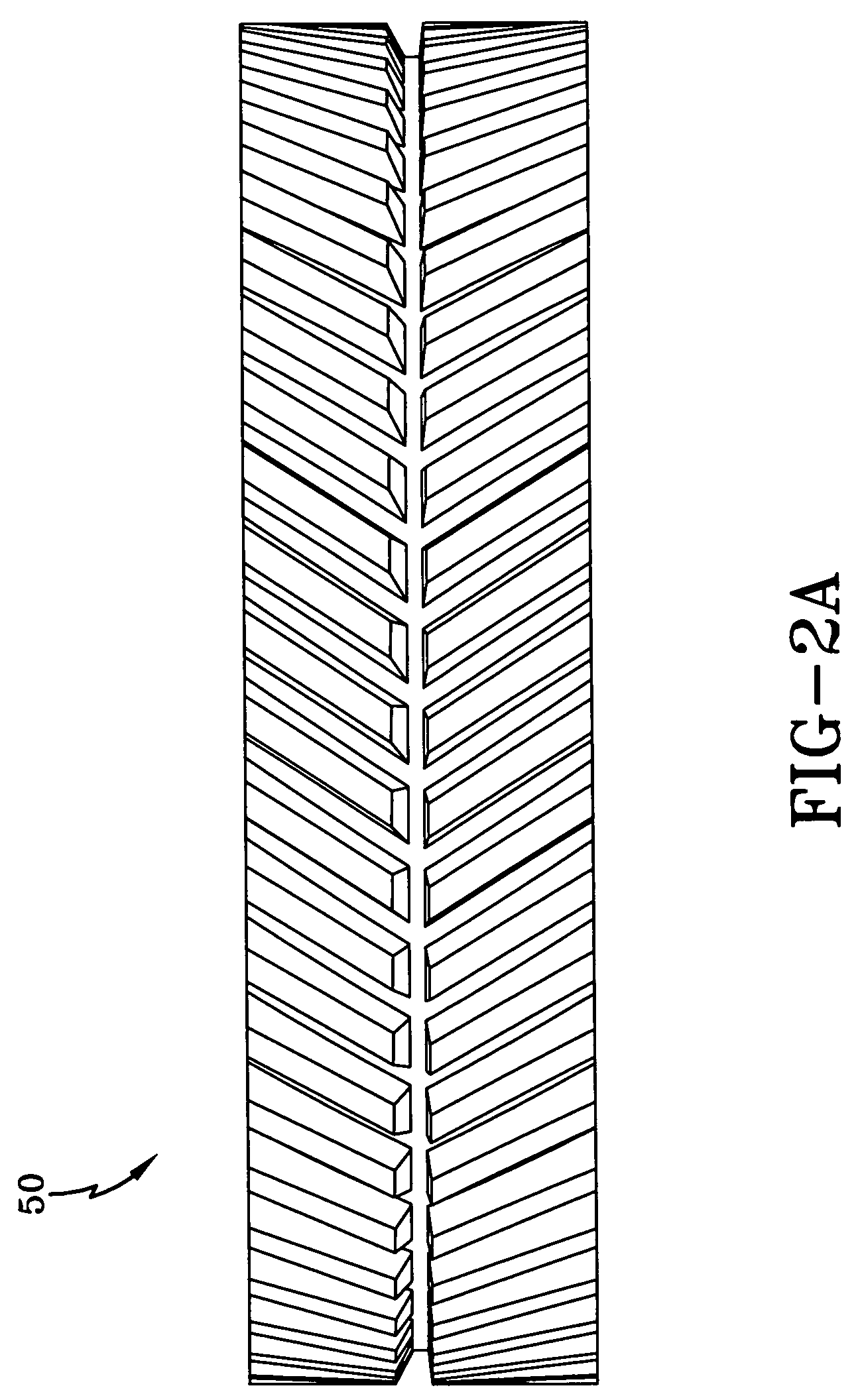 High density dual helical gear