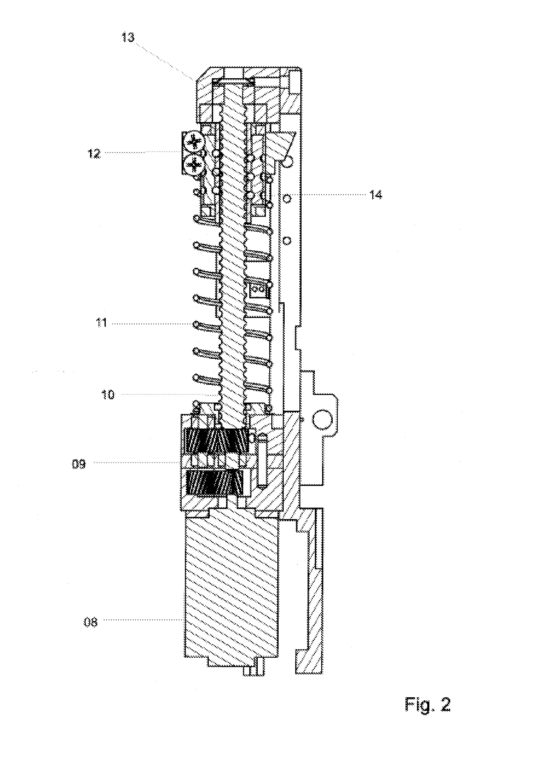 Recoil impulse generator for a weapon simulator