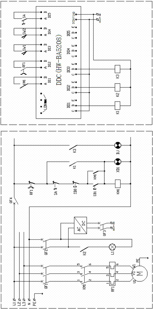 Sewage treatment experiment system based on DDC (direct digital controller) and configuration software