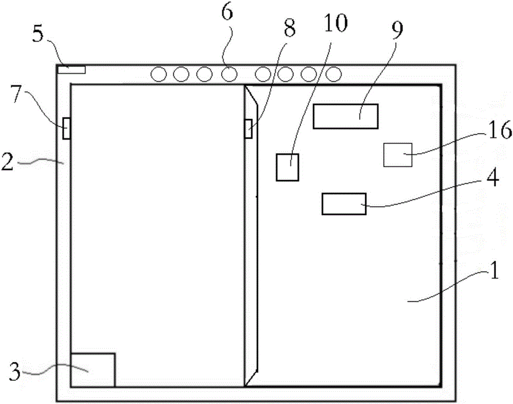 Intelligent household sliding door controlled by single chip microcomputer