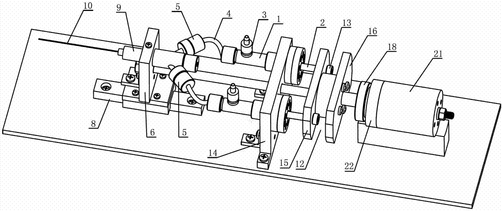 Automatic continuous injection unit for simultaneously injecting poultry with two drugs