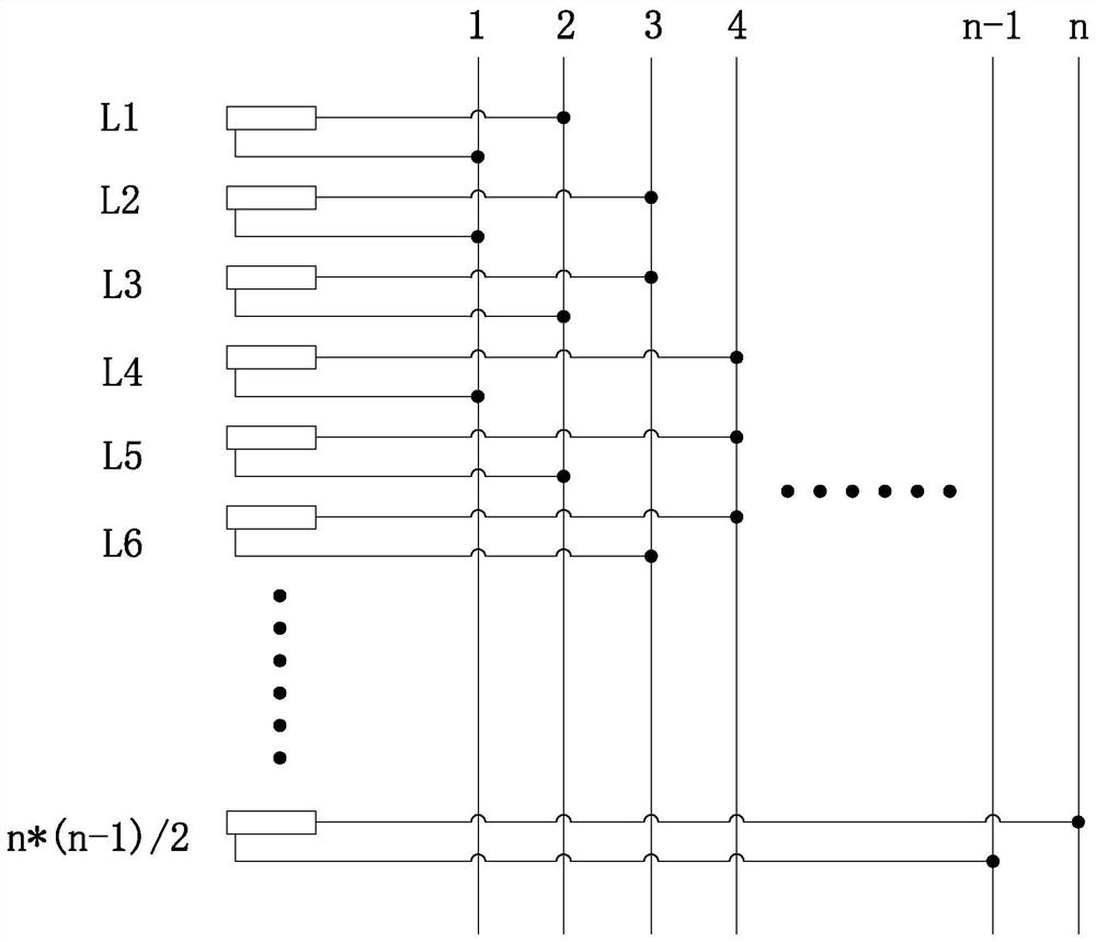 LED panel lamp and manufacturing method of LED panel lamp