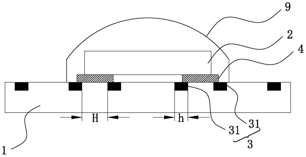 LED panel lamp and manufacturing method of LED panel lamp