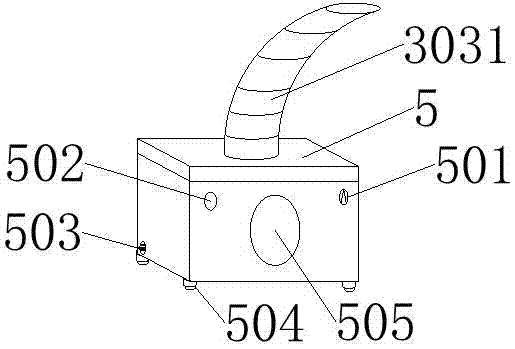 Flue gas treatment device used for waste incineration