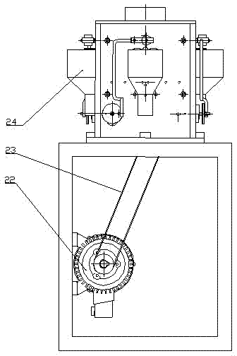 Energy-saving centrifugal conveying type multi-port lotus seed shucking machine