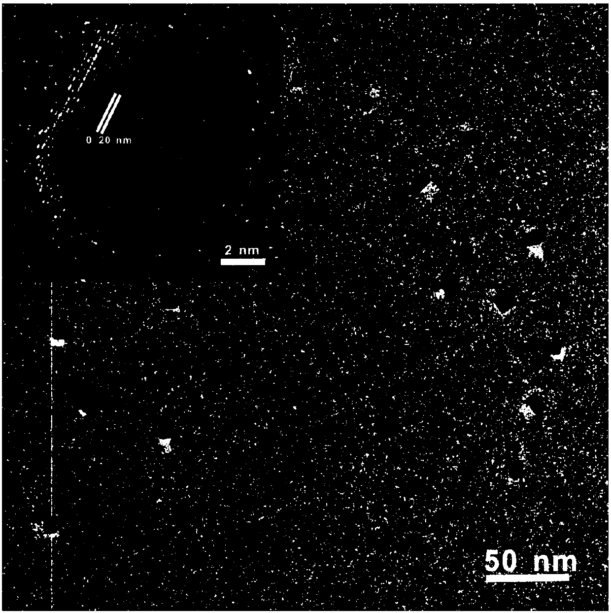 Pd/SiO2@Al2O3 (palladium/silicon dioxide@aluminum oxide) nanocrystalline material and preparation method and application thereof