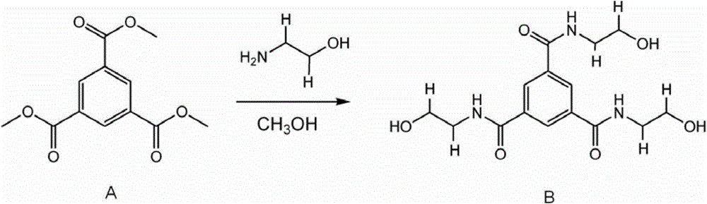 1,3,5-benzenetricarboxylic acid derivative and making method thereof