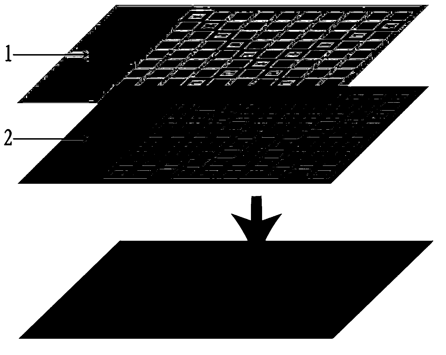 Image and text information hiding and reappearing structure and method based on color balance