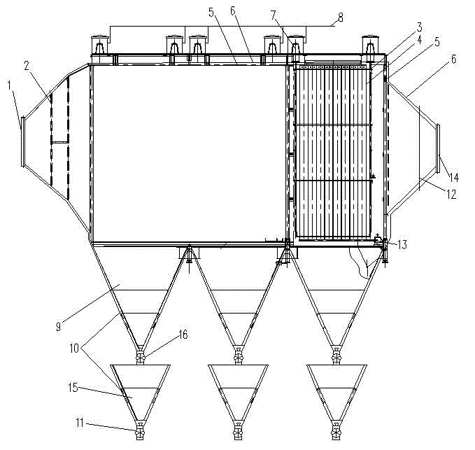 High-temperature electrostatic precipitation system