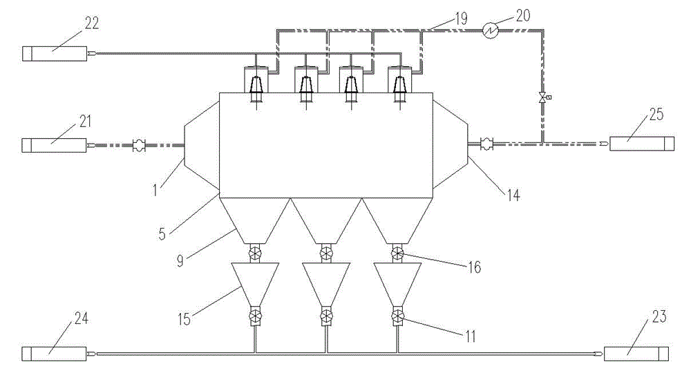 High-temperature electrostatic precipitation system