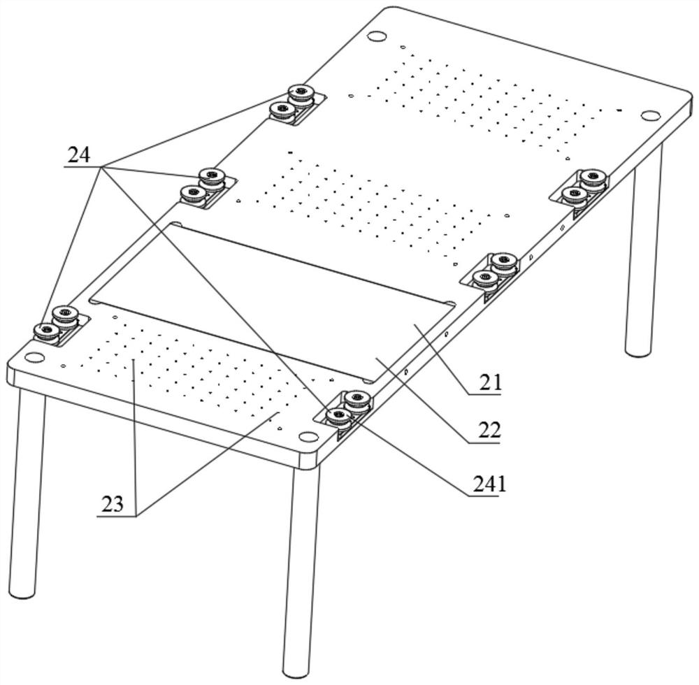 Double-sided rubberizing assembly machine for strip-shaped steel sheet