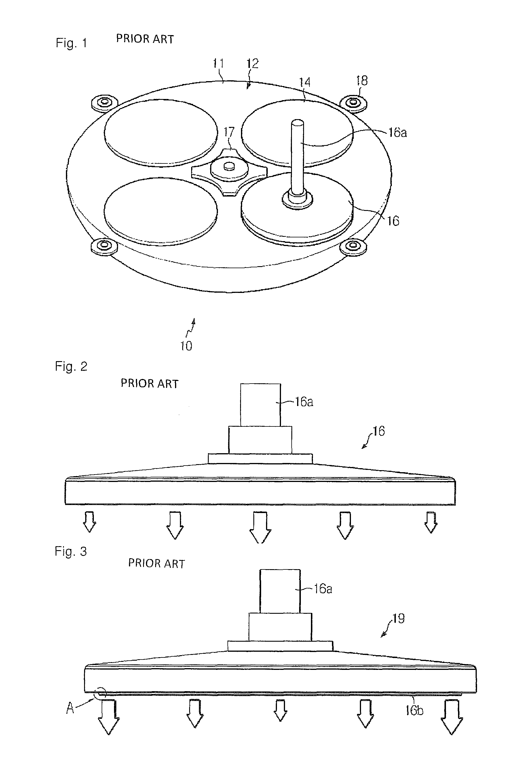 Polisher, pressure plate of the polisher and method of polishing