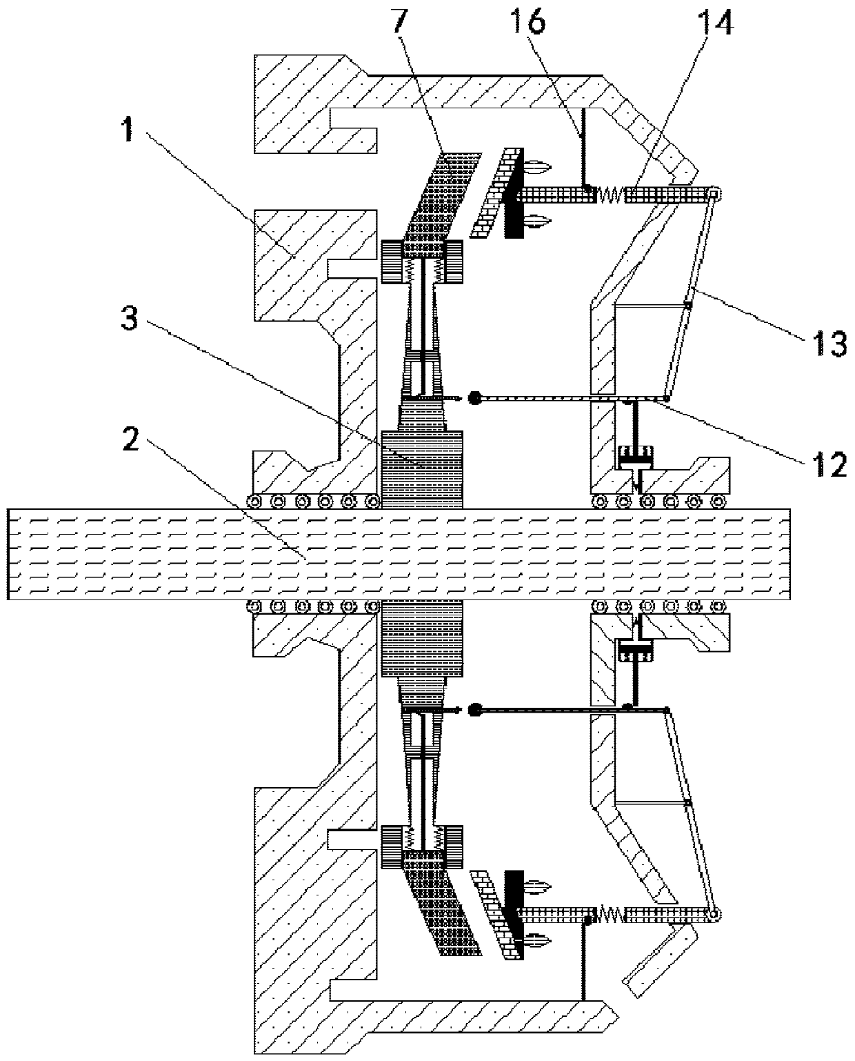 New energy steam turbine capable of automatically cleaning rock scale