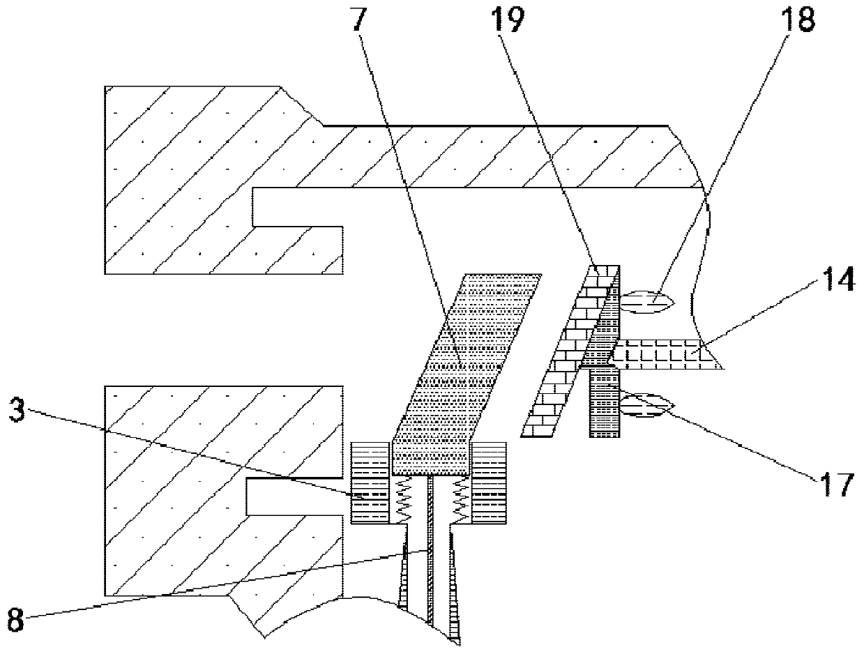 New energy steam turbine capable of automatically cleaning rock scale