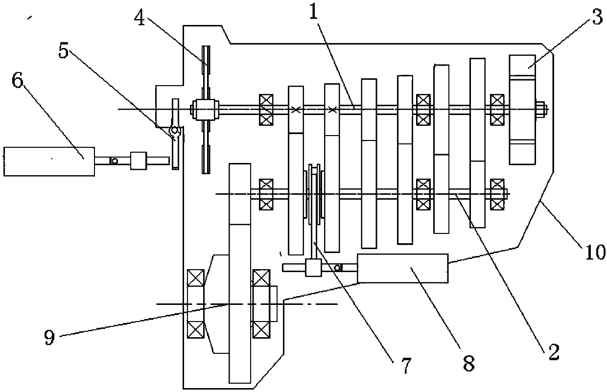 Intelligent automatic speed change system based on manual speed change box and working method thereof