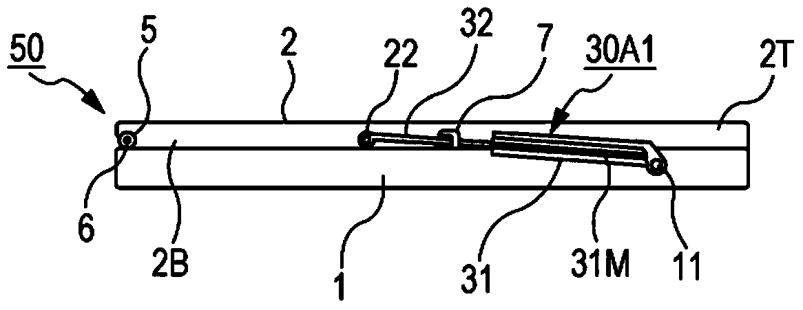 Tilt mechanism for information device