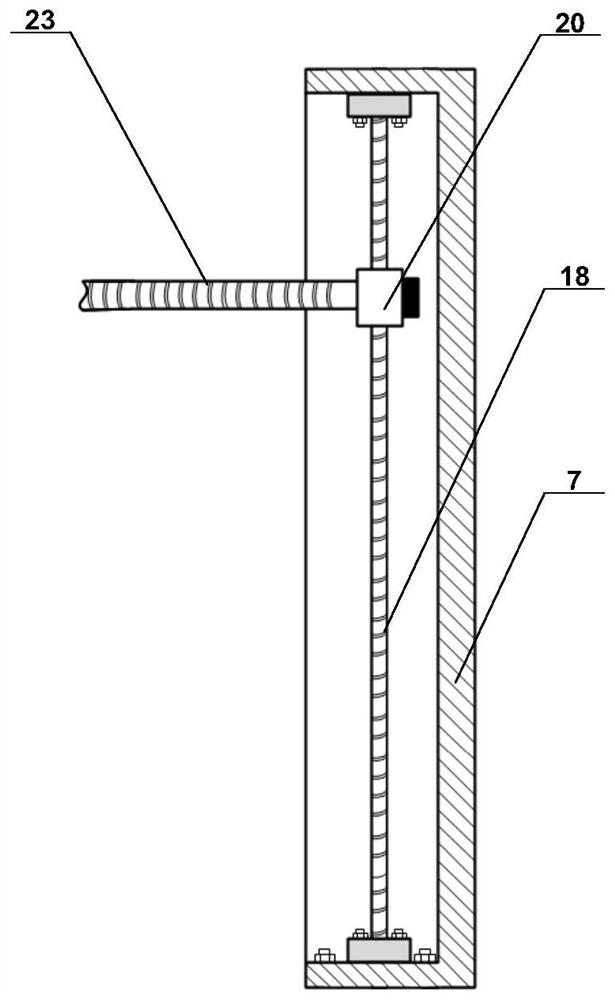 Laser shock peening device and method for welding seam part of spaceflight propellant storage tank