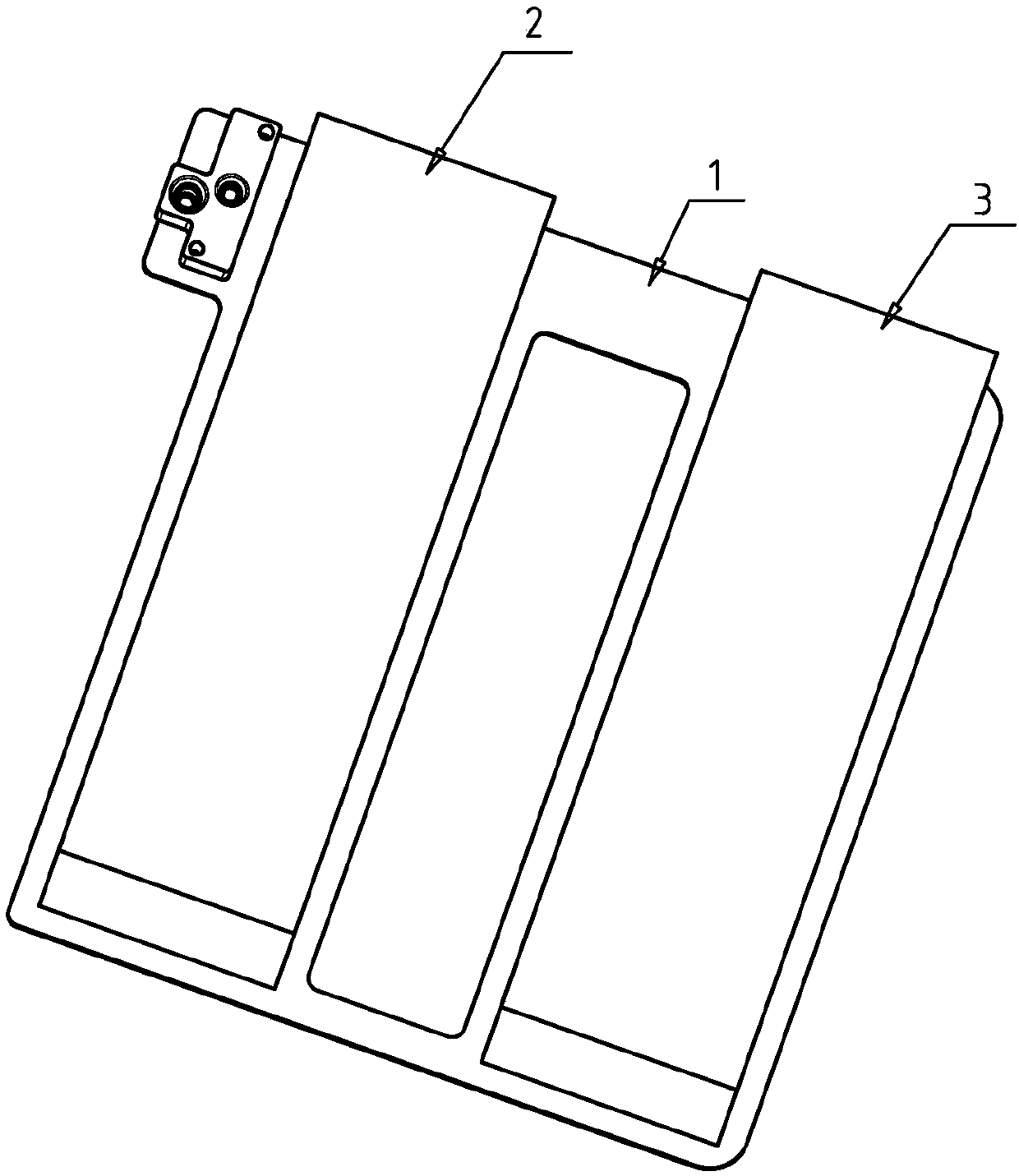 Power battery cooling plate and cooling device