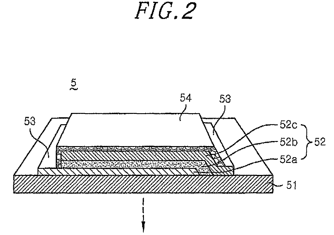 Organic EL module and illumination device including same