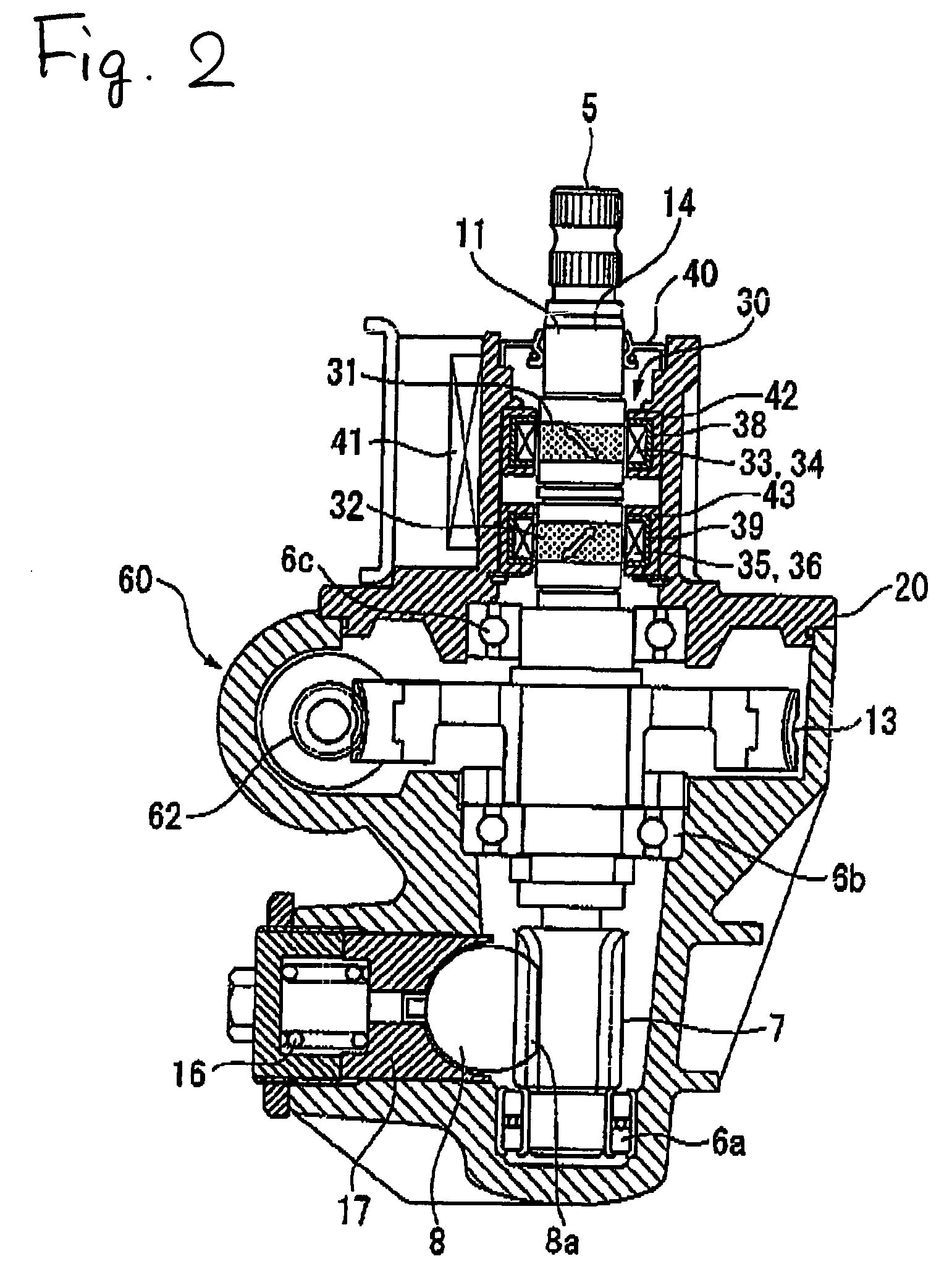 Magnetostrictive torque sensor and electric power steering apparatus