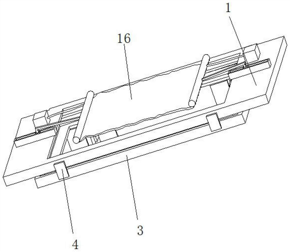 Frame embedded type glass curtain wall convenient to install