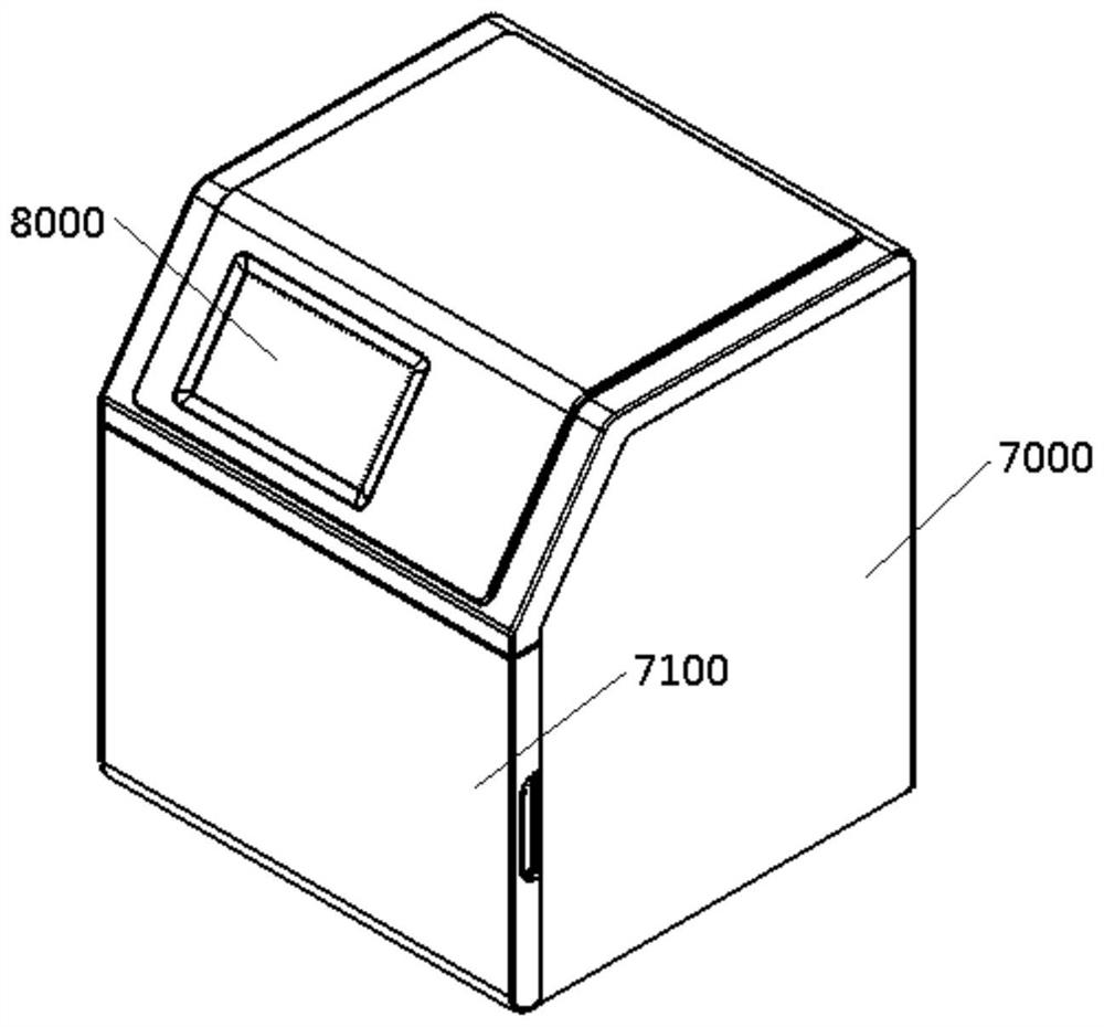 Plasmid extraction kit with runner structure