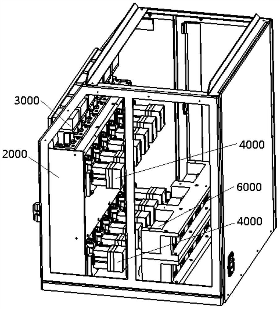 Plasmid extraction kit with runner structure