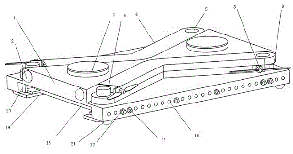 Mobile phone shell capable of serving as drone