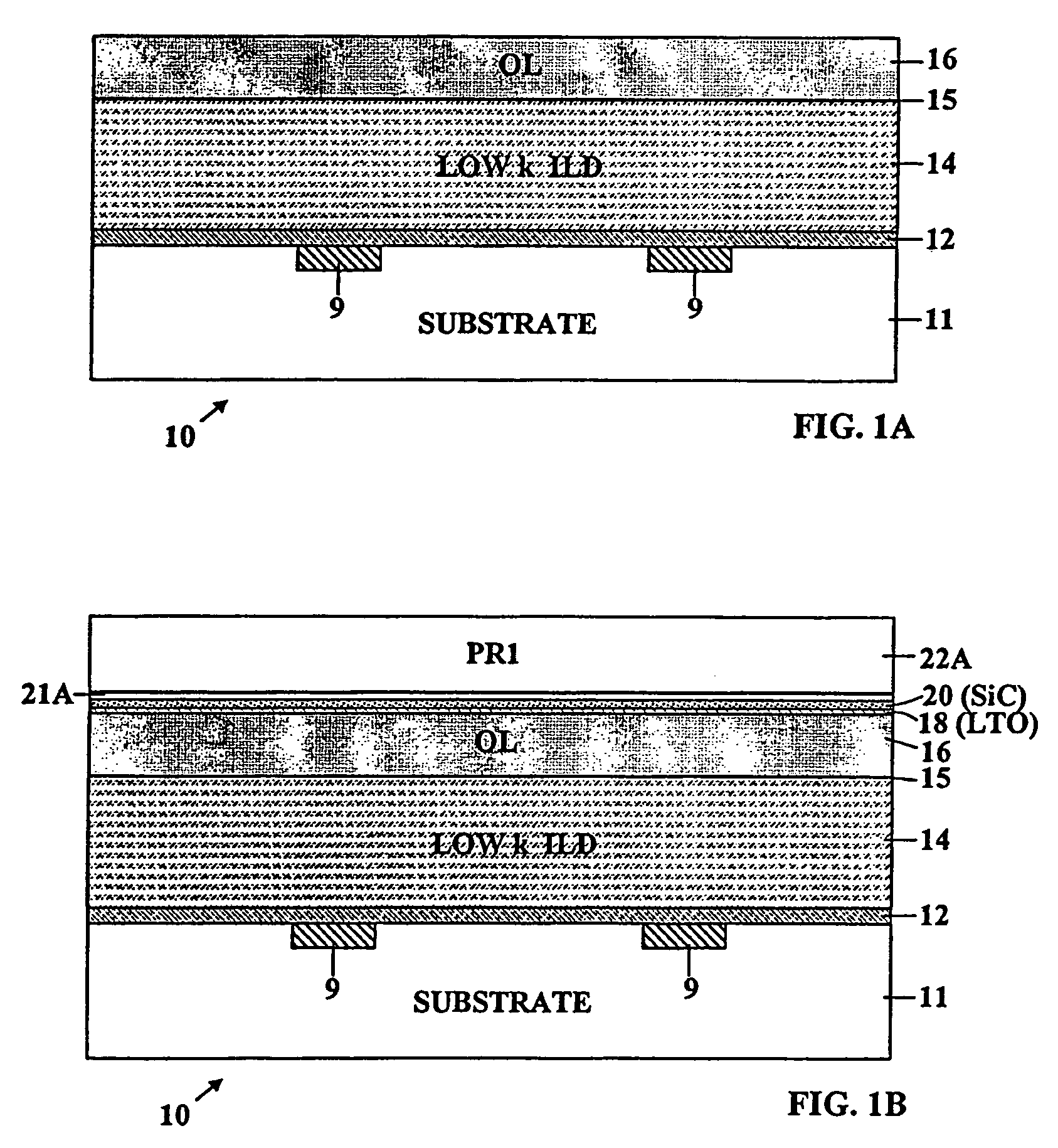 Integrated dual damascene RIE process with organic patterning layer