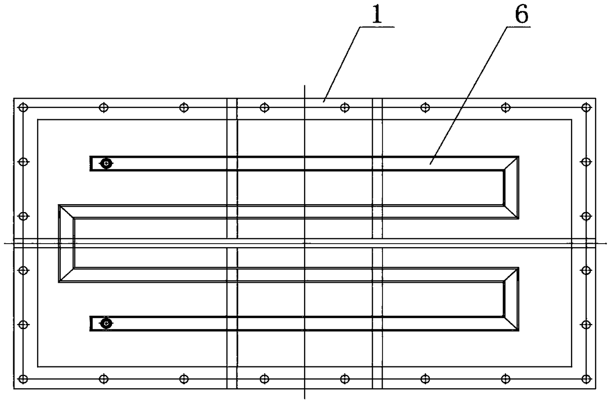 A bin structure for a coating machine