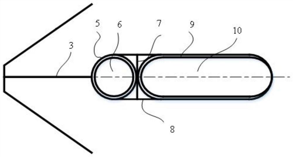 Cryogenic propellant on-orbit thermal protection device and its design method, spacecraft